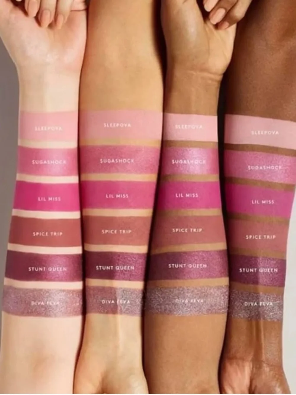 FENTY BEAUTY BY RIHANNA SNAP SHADOWS MIX & MATCH EYESHADOW PALETTE;—4 ROSE